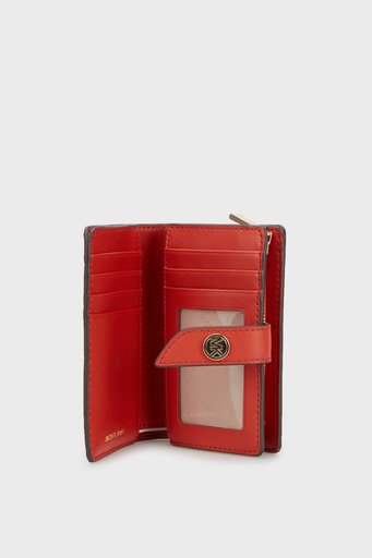 Michael Kors Hakiki Deri 34H1G0KE6L808 Bayan Cüzdan 34H1G0KE6L 808 TURUNCU - 4