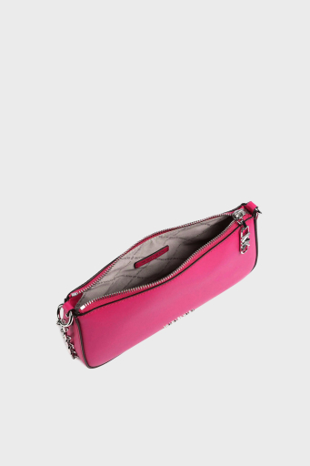 Michael Kors Hakiki Deri Zincir Askılı 32H3S8EW6L542 Bayan Çanta 32H3S8EW6L 542 FUŞYA - 3