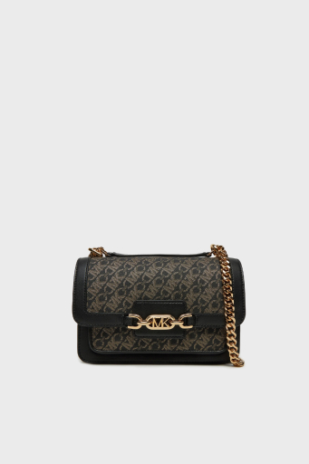 Michael Kors Logo Baskılı Ayarlanabilir Zincir Askılı 30F4G7HL3B038 Bayan Çanta 30F4G7HL3B 038 SİYAH - 6