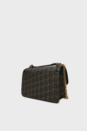 Michael Kors Logo Baskılı Ayarlanabilir Zincir Askılı 30F4G7HL3B038 Bayan Çanta 30F4G7HL3B 038 SİYAH - 8