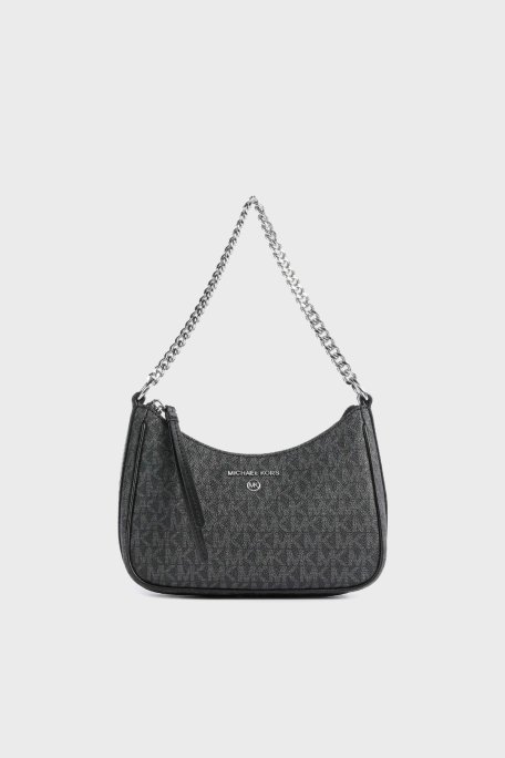 Michael Kors Logo Baskılı Zincir Askılı 32H1ST9C1B001 Bayan Çanta 32H1ST9C1B 001 SİYAH - 1