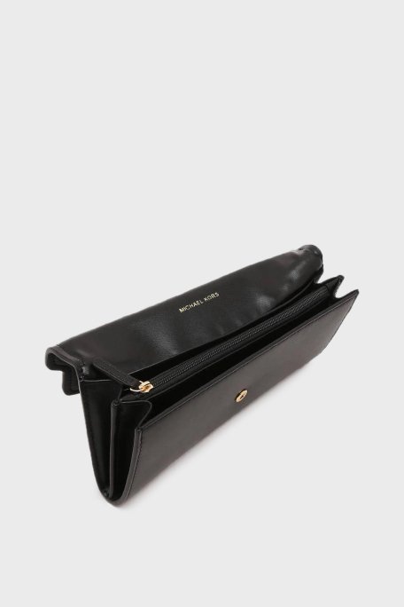 Michael Kors Logolu 34R3G9HE7L001 Bayan Cüzdan 34R3G9HE7L 001 SİYAH - 2