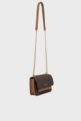 Michael Kors Logolu Ayarlanabilir Zincir Askılı 32R5GC7C1B252 Bayan Çanta 32R5GC7C1B 252 KAHVE - 2