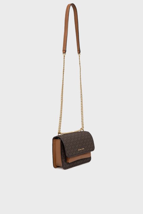 Michael Kors Logolu Ayarlanabilir Zincir Askılı 32R5GC7C1B252 Bayan Çanta 32R5GC7C1B 252 KAHVE - 2