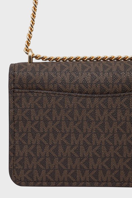 Michael Kors Logolu Ayarlanabilir Zincir Askılı 32R5GC7C1B252 Bayan Çanta 32R5GC7C1B 252 KAHVE - 3