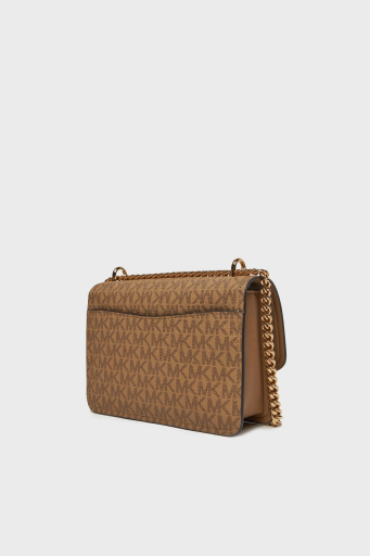 Michael Kors Logolu Ayarlanabilir Zincir Askılı 32R5GC7C1V297 Bayan Çanta 32R5GC7C1V 297 BEJ - 3