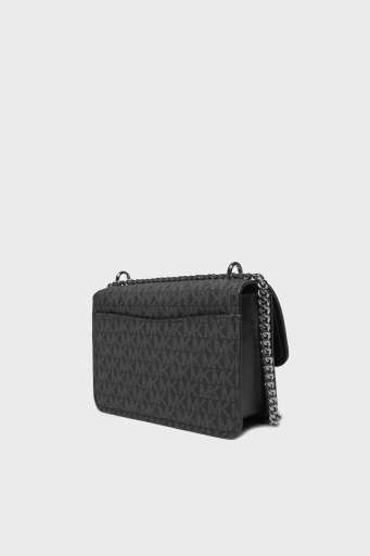 Michael Kors Logolu Ayarlanabilir Zincir Askılı 32R5SC7C1V001 Bayan Çanta 32R5SC7C1V 001 SİYAH - 3