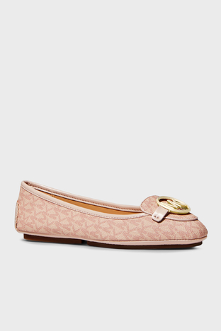 Michael Kors - Michael Kors Logolu Bayan Ayakkabı 40S2LIFR1B 857 PEMBE (1)