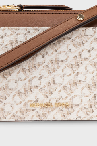 Michael Kors Logolu Çıkarılabilir Askılı 32H3G8EC7B099 Bayan Çanta 32H3G8EC7B 099 EKRU - 12