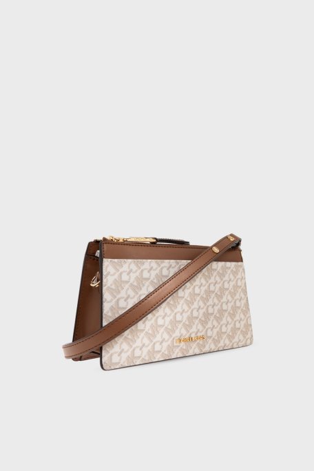 Michael Kors Logolu Çıkarılabilir Askılı 32H3G8EC7B099 Bayan Çanta 32H3G8EC7B 099 EKRU - 4