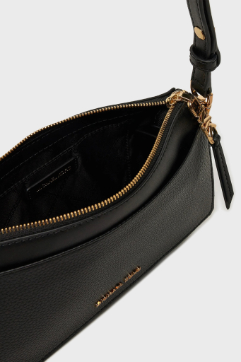 Michael Kors Logolu Çıkarılabilir Askılı 32H3G8EC7L001 Bayan Çanta 32H3G8EC7L 001 SİYAH - 14