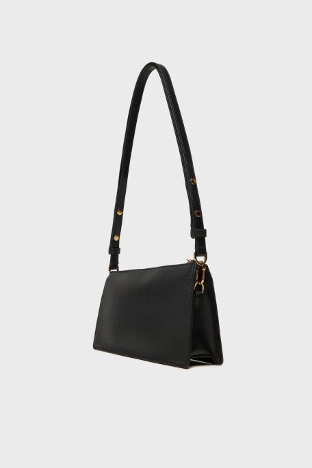 Michael Kors Logolu Çıkarılabilir Askılı 32H3G8EC7L001 Bayan Çanta 32H3G8EC7L 001 SİYAH - 3