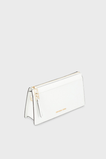 Michael Kors Logolu Çıkarılabilir Askılı 32H3G8EC7L085 Bayan Çanta 32H3G8EC7L 085 BEYAZ - 5