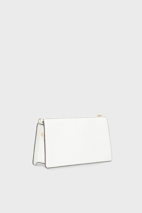 Michael Kors Logolu Çıkarılabilir Askılı 32H3G8EC7L085 Bayan Çanta 32H3G8EC7L 085 BEYAZ - 3