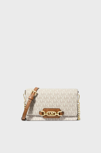 Michael Kors Logolu Çıkarılabilir Askılı Portföy 32F2G7HC1B149 Bayan Çanta 32F2G7HC1B 149 EKRU - 1