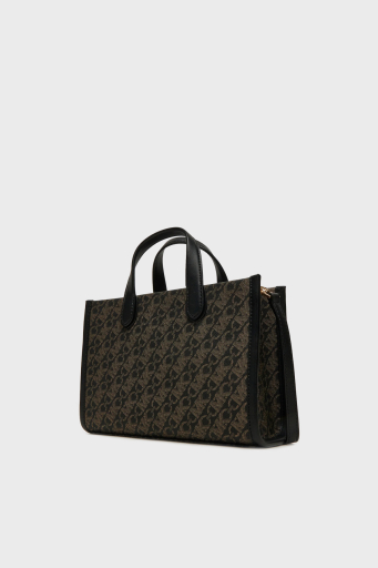 Michael Kors Logolu Çıkarılabilir Asklı Küçük 30F4G3GM5B038 Bayan Çanta 30F4G3GM5B 038 KAHVE - 13