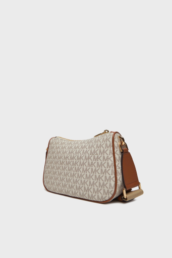 Michael Kors Logolu Çıkarılabilir Mini Cüzdanlı 32S3GJ6C8B149 Bayan Çanta 32S3GJ6C8B 149 EKRU - 7