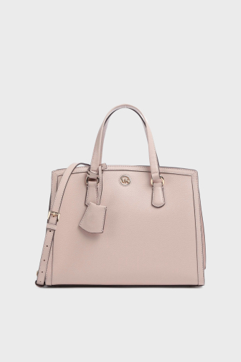 Michael Kors Logolu Çıkarılabilir Uzatma Askılı 30F2G7CS2T187 Bayan Çanta 30F2G7CS2T 187 PUDRA - 1