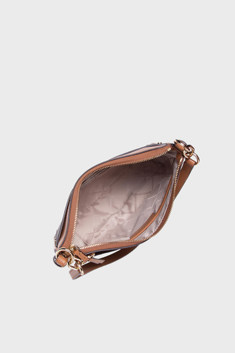 Michael Kors Logolu Çıkarılabilir Uzatma Askılı Bayan Çanta 32S1GT9C8B 252 KAHVE - 6