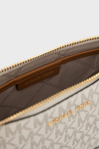 Michael Kors Logolu Çıkarılabilir Zincir Askılı 32F1GJ6W6B150 Bayan Çanta 32F1GJ6W6B 150 EKRU - 3