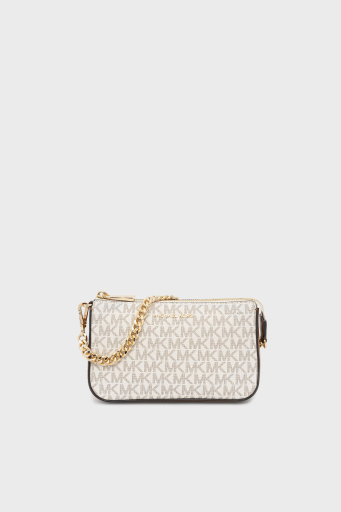 Michael Kors Logolu Çıkarılabilir Zincir Askılı 32F1GJ6W6B150 Bayan Çanta 32F1GJ6W6B 150 EKRU - 5