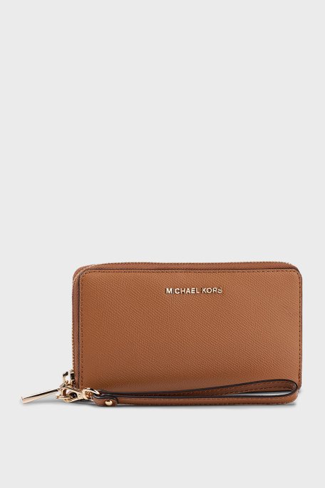 Michael Kors Logolu Çok Bölmeli Hakiki Deri Jet Set Bayan Cüzdan 34F9GM9E9L 230 TABA - 1