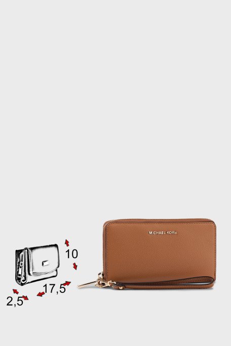 Michael Kors Logolu Çok Bölmeli Hakiki Deri Jet Set Bayan Cüzdan 34F9GM9E9L 230 TABA - 4