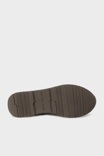Michael Kors Logolu Deri Sneaker 43T2ALFS4L132 Bayan Ayakkabı 43T2ALFS4L 132 KREM - 4