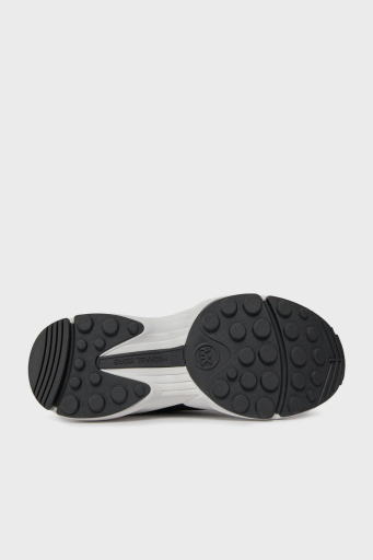 Michael Kors Logolu Fermuarlı Sneaker 43H3SMFSHD212 Bayan Ayakkabı 43H3SMFSHD 212 SİYAH-KAHVE - 12