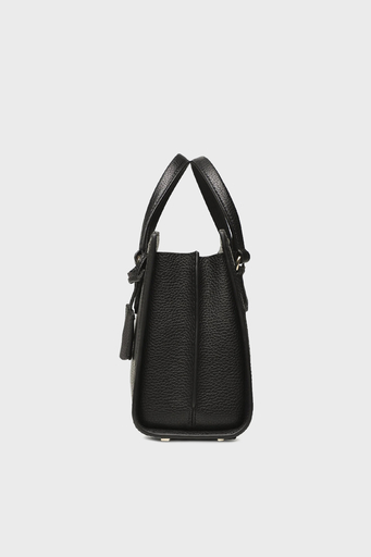 Michael Kors Logolu Hakiki Deri 30F2G7CM1T001 Bayan Çanta 30F2G7CM1T 001 SİYAH - 9