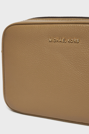 Michael Kors Logolu Hakiki Deri Çıkarılabilir Zincir Askılı 32F7GGNM8L297 Bayan Çanta 32F7GGNM8L 297 BEJ - 8