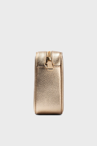 Michael Kors Logolu Hakiki Deri Çıkarılabilir Zincir Askılı 32F7MGNM6M740 Bayan Çanta 32F7MGNM6M 740 GOLD - 5