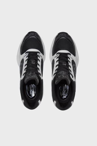 Michael Kors Logolu Kalın Tabanlı Sneaker 43R4ZUFS2D001 Bayan Ayakkabı 43R4ZUFS2D 001 SİYAH-BEYAZ - 5