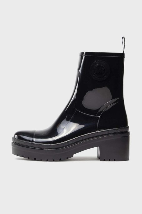Michael Kors Parlak Görünümlü Fermuarlı 40F3KSMB5Q001 Bayan Bot 40F3KSMB5Q 001 SİYAH - 2