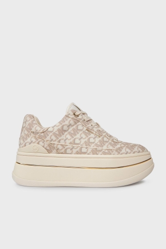 Michael Kors Logolu Platform Sneaker 43R4HYFS1B150 Bayan Ayakkabı 43R4HYFS1B 150 BEJ - 7
