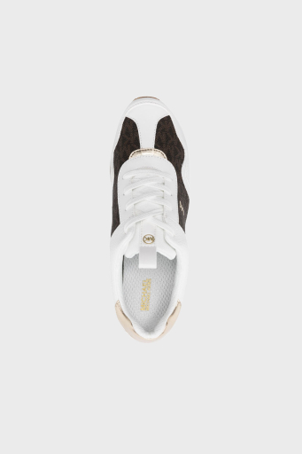 Michael Kors Logolu Platform Sneaker 43R4RNFSAB200 Bayan Ayakkabı 43R4RNFSAB 200 KAHVE - 8