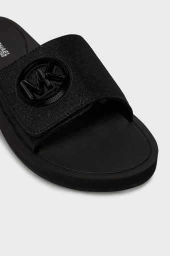 Michael Kors Logolu Simli 40S4MKFA1D001 Bayan Terlik 40S4MKFA1D 001 SİYAH - 5