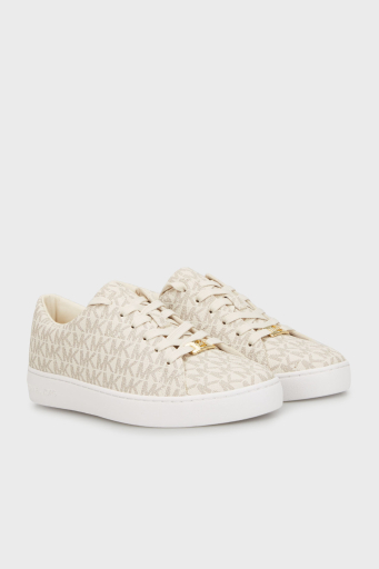 Michael Kors Logolu Sneaker 43R4KTFS1B150 Bayan Ayakkabı 43R4KTFS1B 150 BEJ - 3