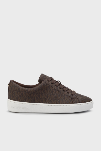 Michael Kors Logolu Sneaker 43R4KTFS1B200 Bayan Ayakkabı 43R4KTFS1B 200 KAHVE - 1
