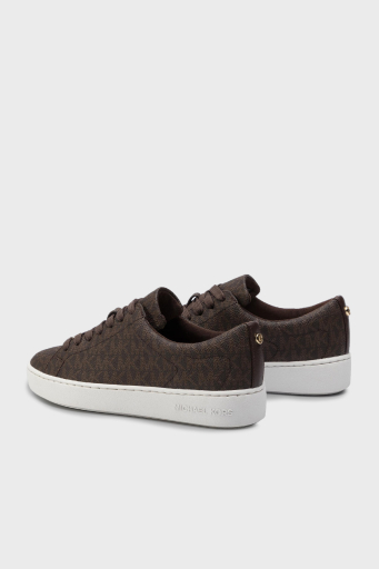 Michael Kors Logolu Sneaker 43R4KTFS1B200 Bayan Ayakkabı 43R4KTFS1B 200 KAHVE - 8