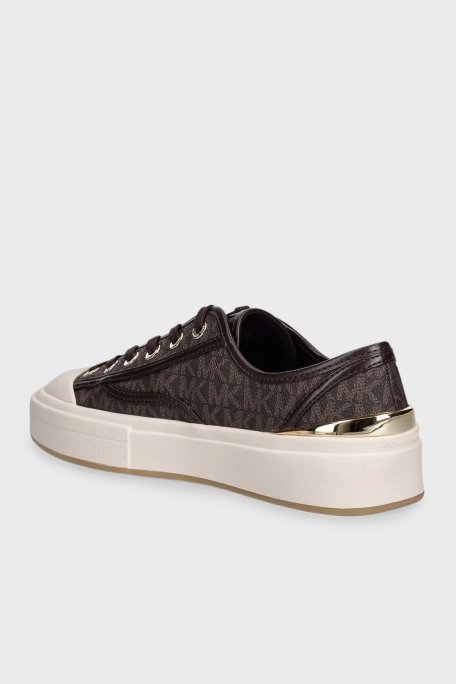 Michael Kors Logolu Sneaker 43S5JUFS1B200 Bayan Ayakkabı 43S5JUFS1B 200 KAHVE - 2