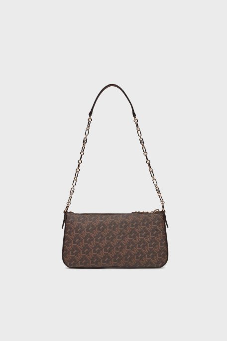 Michael Kors Logolu Zincir Askılı 32H3G8EW6B227 Bayan Çanta 32H3G8EW6B 227 KAHVE - 4