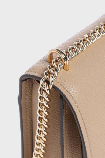 Michael Kors Logolu Zincir Askılı 32T4GC7C1T Bayan Çanta 32T4GC7C1T 222 BEJ - 5