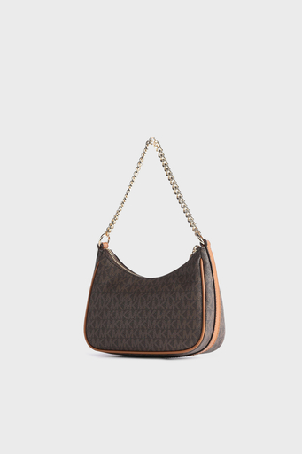 Michael Kors Logolu Zincir Askılı Bayan Çanta 32H1GT9C1B 252 KAHVE - 3