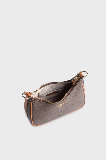 Michael Kors Logolu Zincir Askılı Bayan Çanta 32H1GT9C1B 252 KAHVE - 4