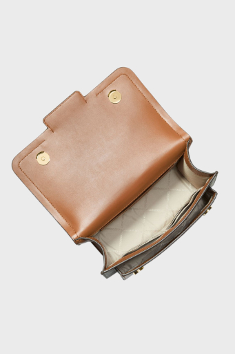 Michael Kors Logolu Zincir Askılı Heather 30S2G7HL3B252 Bayan Çanta 30S2G7HL3B 252 KAHVE - 9