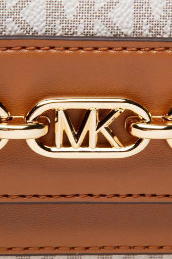 Michael Kors Logolu Zincir Askılı Heather Bayan Çanta 32S2G7HC0B 149 VANİLYA - 5