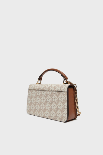 Michael Kors Monogram Logolu Çıkarılabilir Askılı 32T4GD8C5B099 Bayan Çanta 32T4GD8C5B 099 EKRU - 8