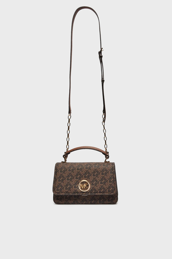 Michael Kors Monogram Logolu Çıkarılabilir Askılı 32T4GD8C5B227 Bayan Çanta 32T4GD8C5B 227 TABA - 3