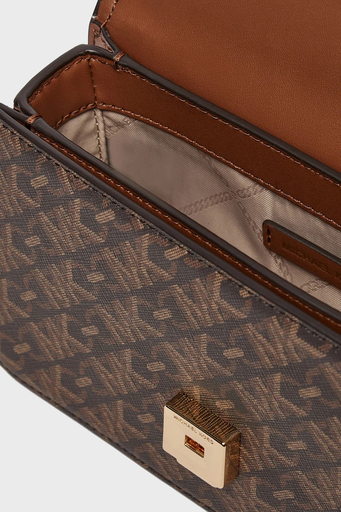 Michael Kors Monogram Logolu Çıkarılabilir Askılı 32T4GD8C5B227 Bayan Çanta 32T4GD8C5B 227 TABA - 5